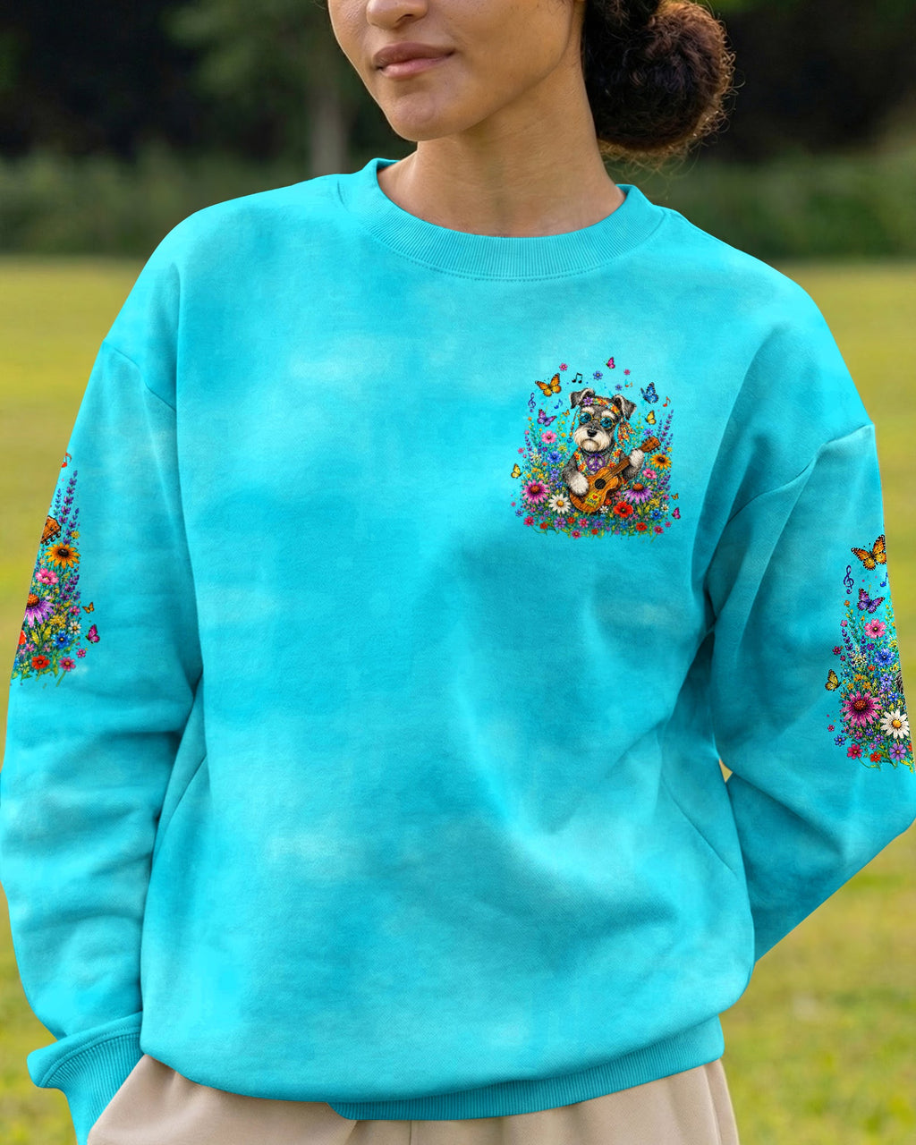 WHISPER WORDS OF WISDOM LET IT BE SCHNAUZER DOG ALL OVER PRINT  - TLTW1405263