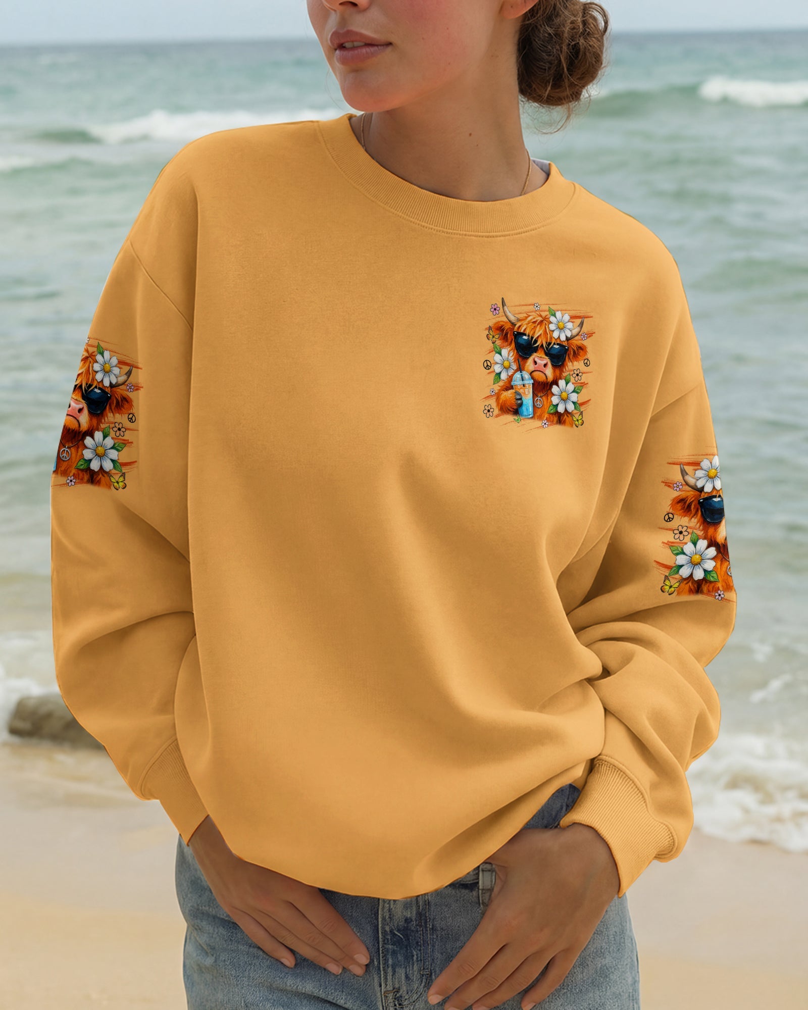 SUCK IT UP BUTTERCUP COW ALL OVER PRINT - TYLN1106261