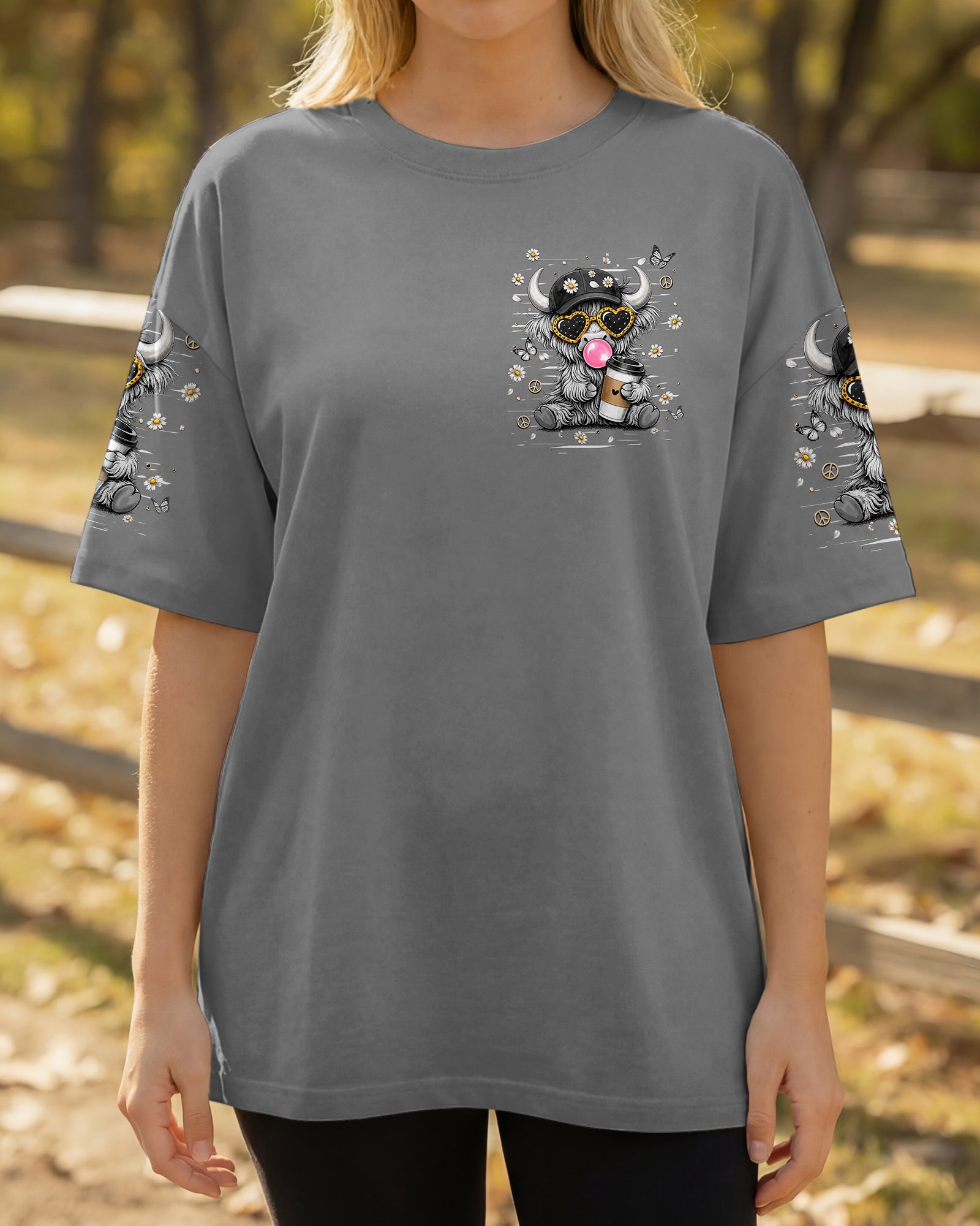 SUCK IT UP BUTTERCUP COW ALL OVER PRINT  - TLHN2505263
