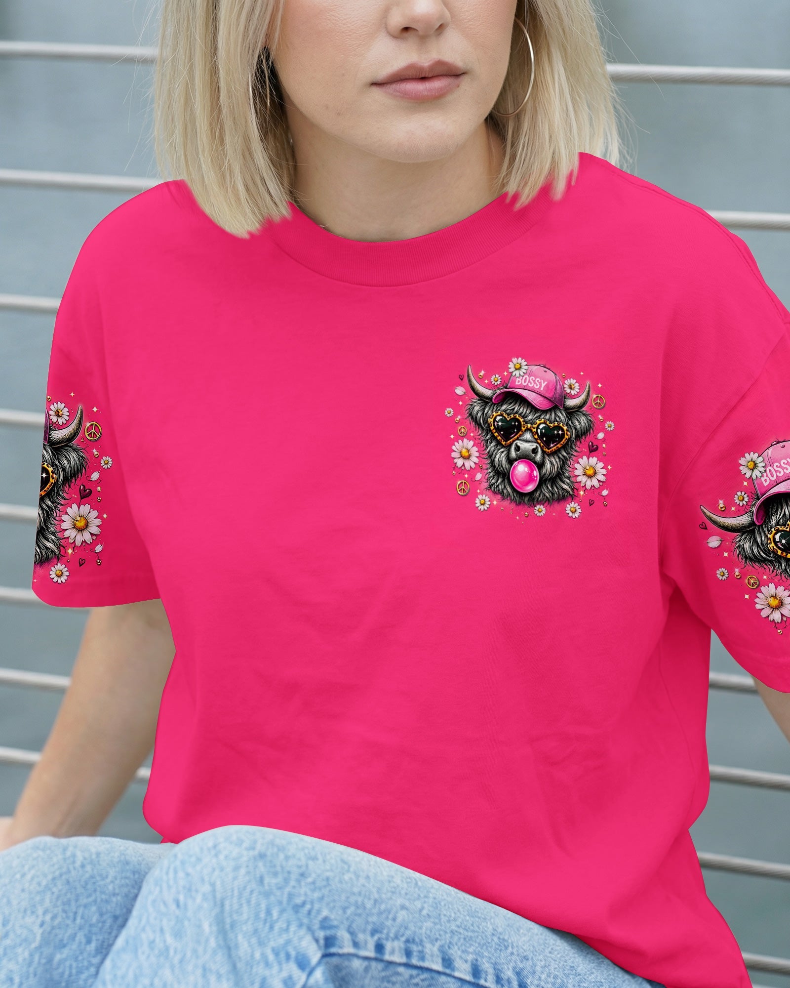 I’M HEAD HEFFA JUST ASK ME COW ALL OVER PRINT  - TLNO2505261