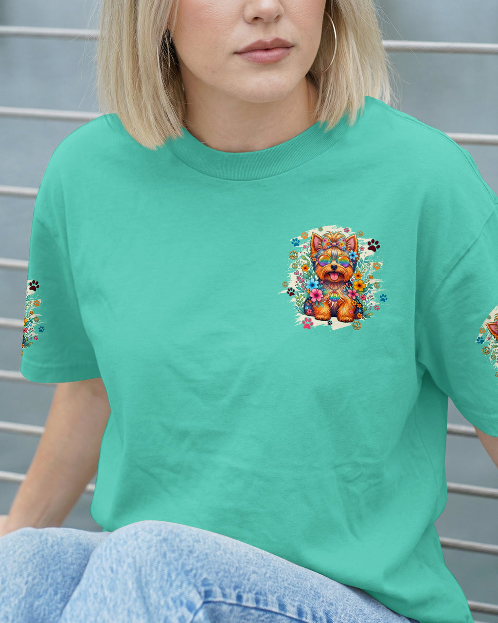 BE KIND YORKSHIRE TERRIER DOG ALL OVER PRINT - TYQY1405261