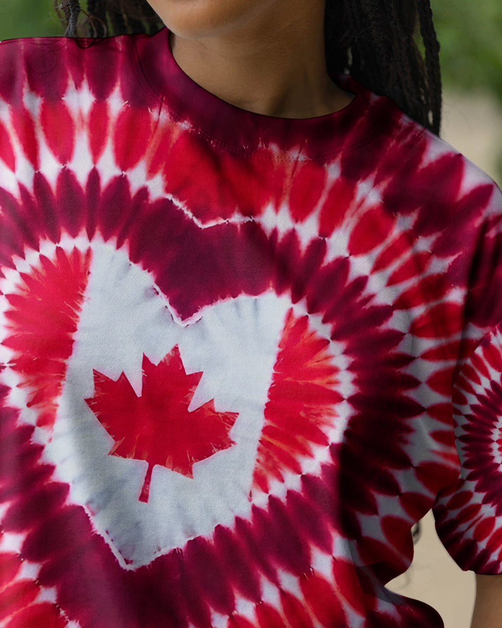 CANADA FLAG HEART ALL OVER PRINT - TYPQ1106261