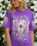 JUST BREATHE DRAGONFLY ALL OVER PRINT - TYPQ0406261