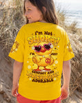 I'M NOT SHORT DUCK HIPPIE KIDS ALL OVER PRINT - TYPQ1206262