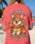 I'M NOT SHORT CORGI DOG ALL OVER PRINT - TYPQ1805262