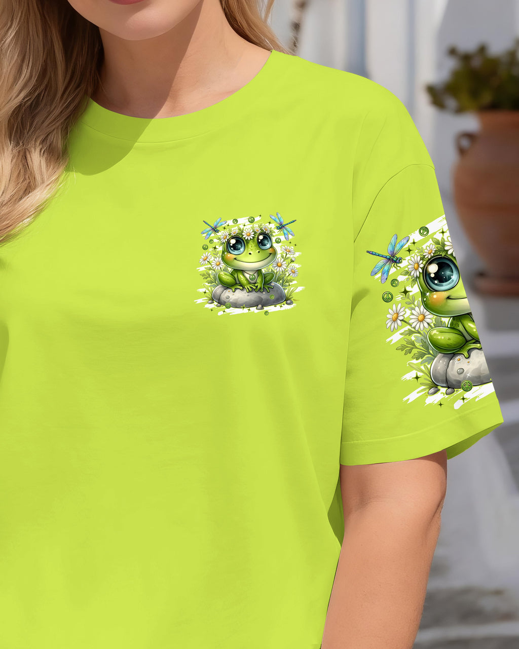 JUST BREATHE FROG ALL OVER PRINT - TYPQ2705261