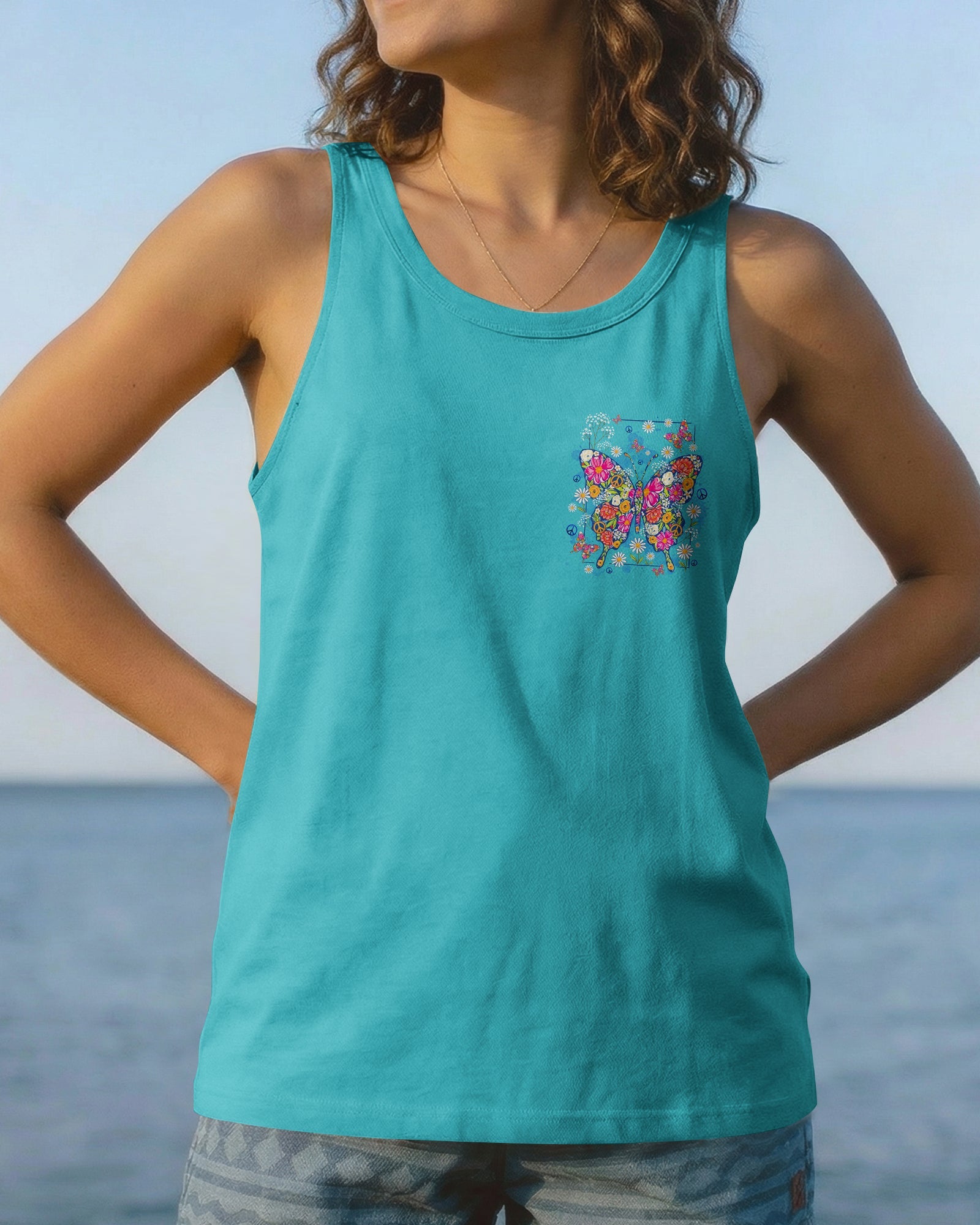 BREATHE IT ALL IN BUTTERFLY ALL OVER PRINT - TYQY1906261