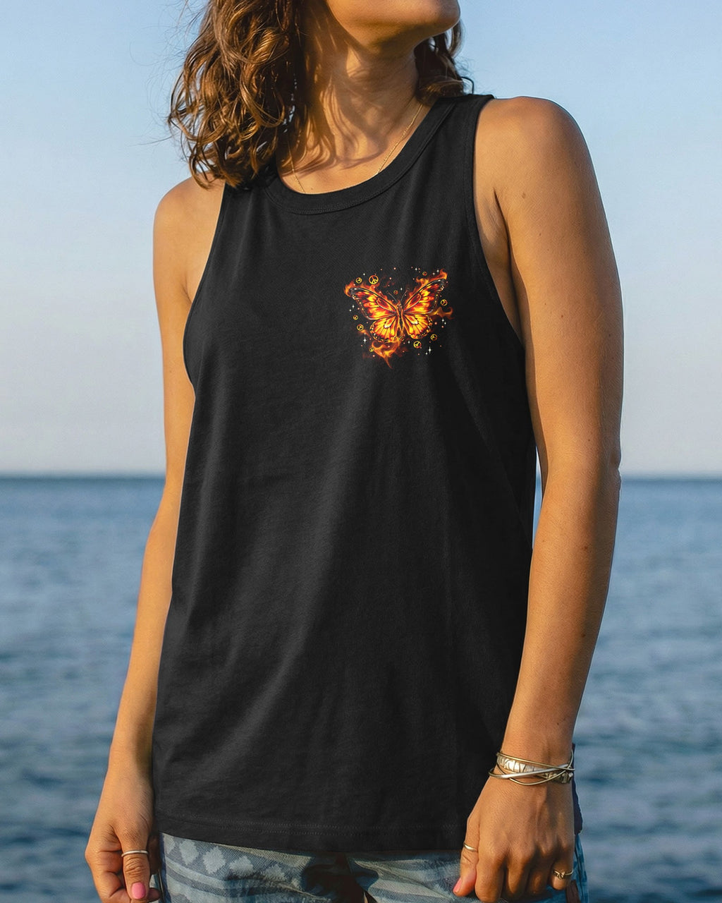WHISPER WORDS OF WISDOM LET IT BE BUTTERFLY ALL OVER PRINT - TYPQ3006262