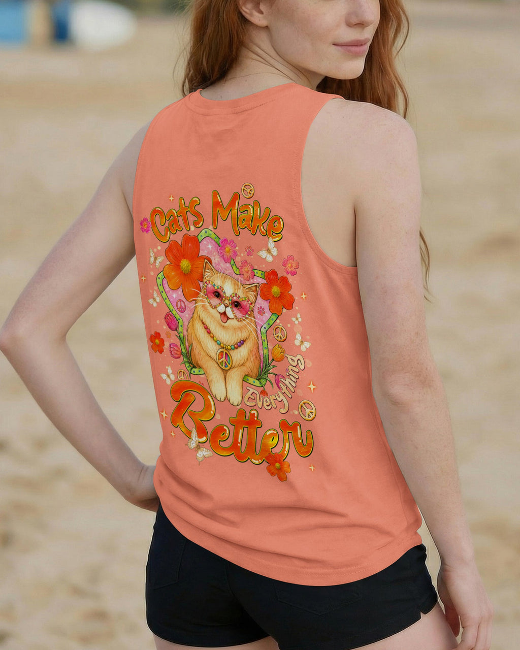 CATS MAKE EVERYTHING BETTER ALL OVER PRINT - TLNT0907263