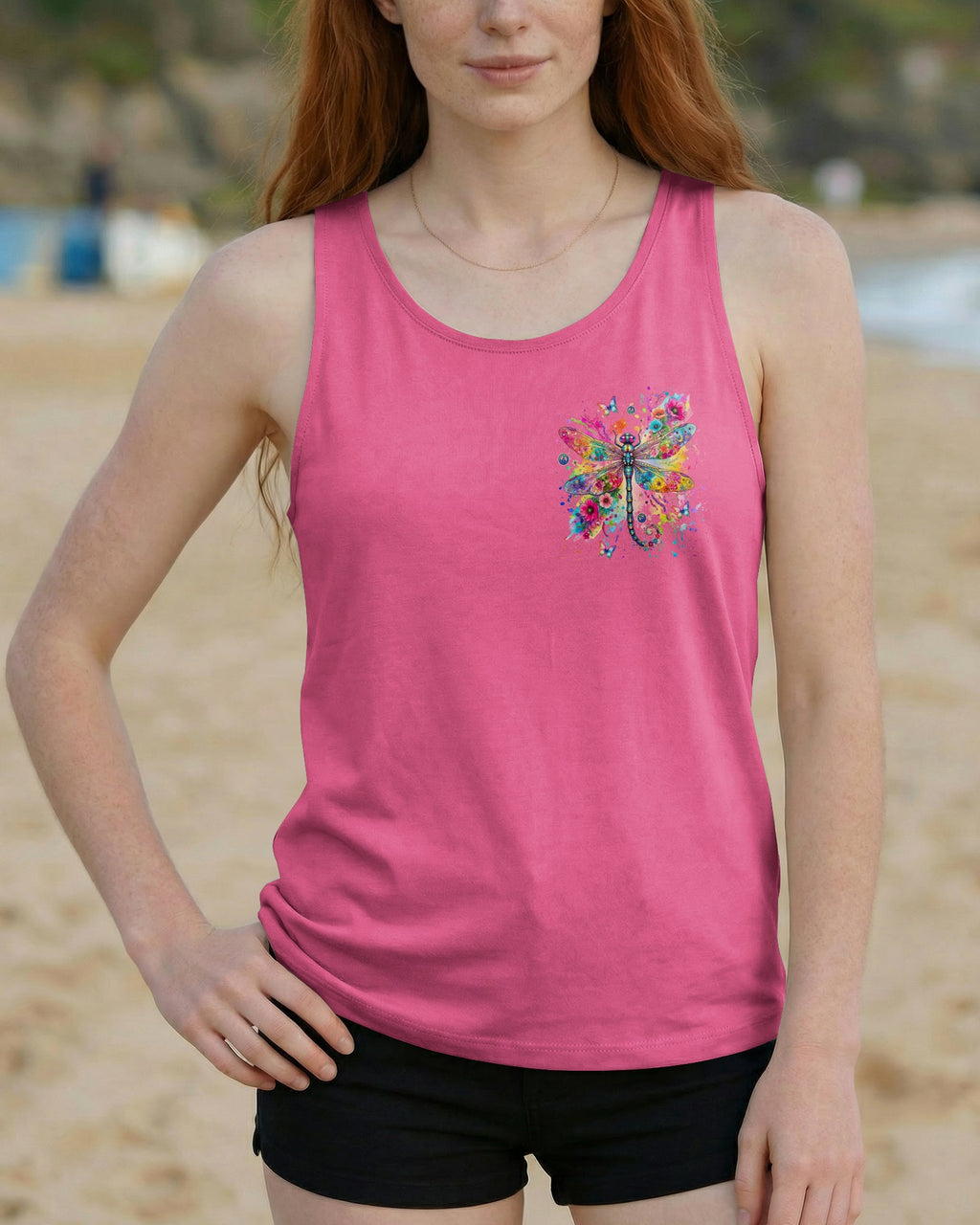 WHISPER WORDS OF WISDOM LET IT BE DRAGONFLY ALL OVER PRINT - TYLN0406263
