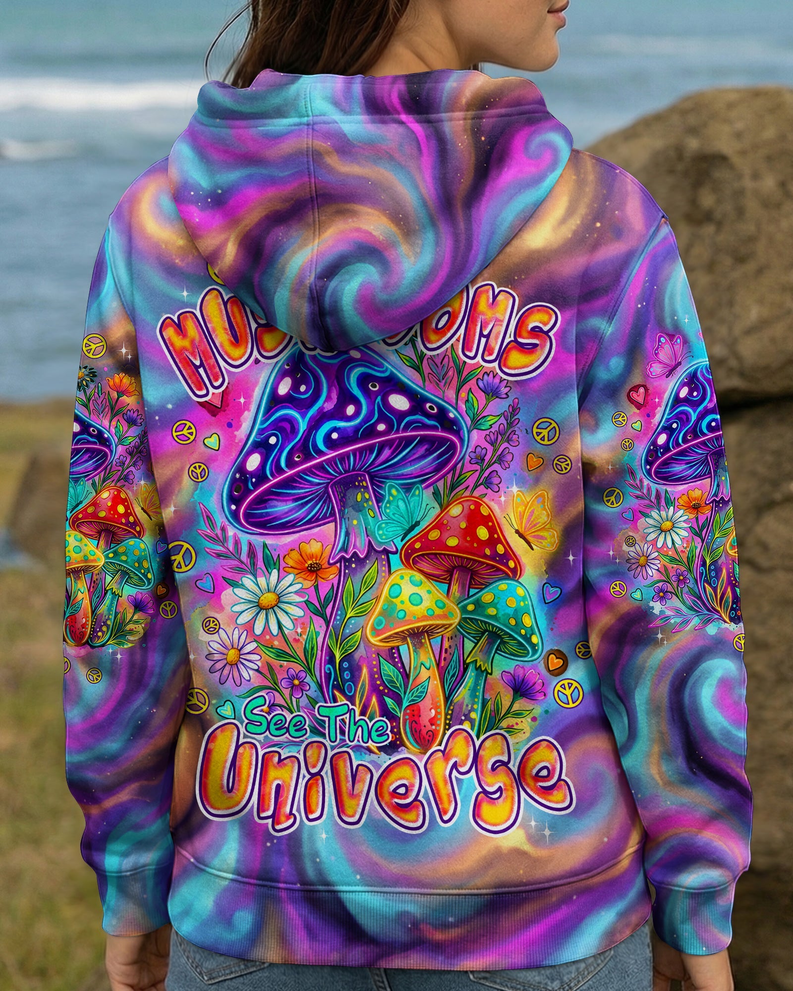 EAT MUSHROOMS SEE THE UNIVERSE ALL OVER PRINT - TYPQ2706261