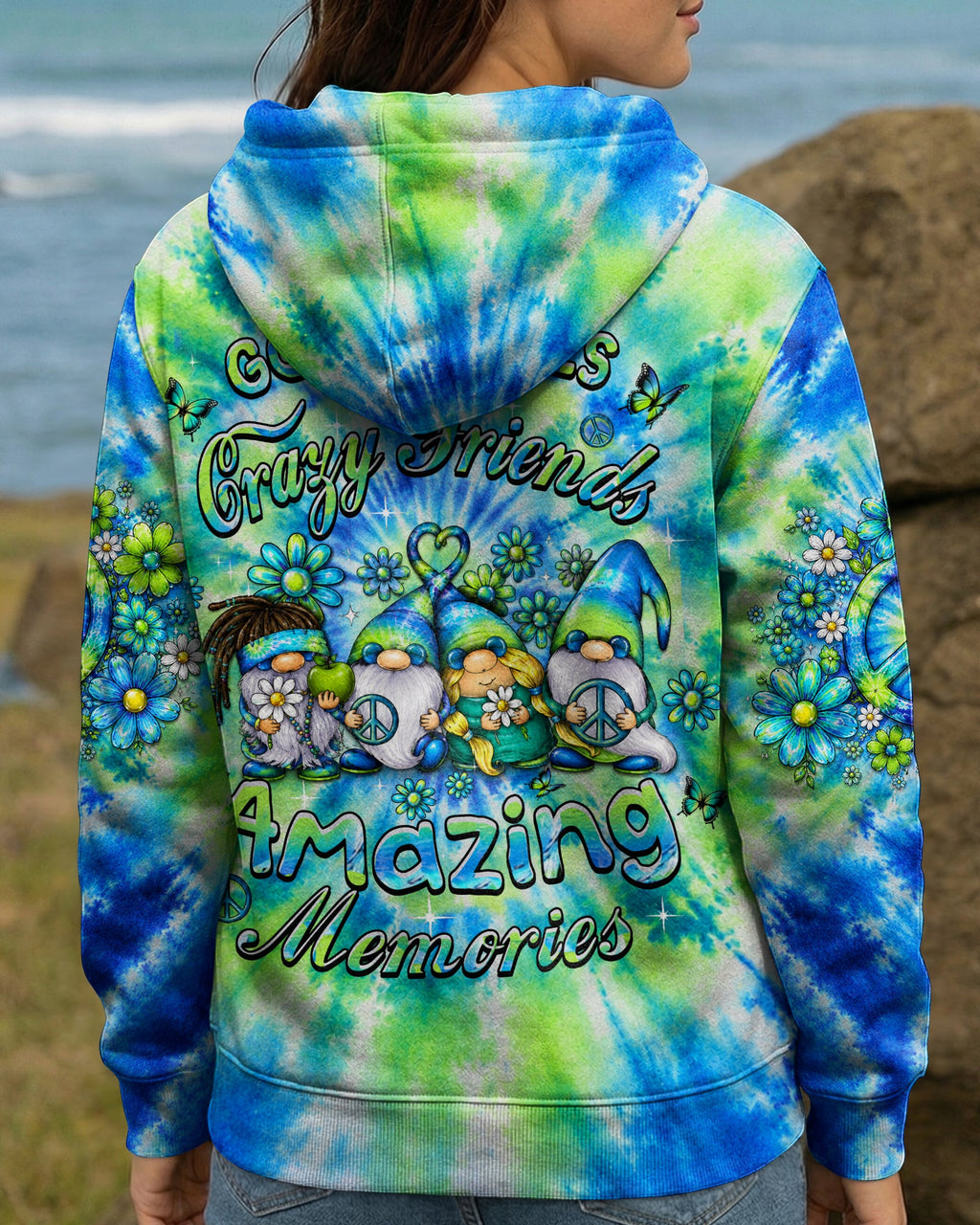 GOOD TIMES CRAZY FRIEND GNOME ALL OVER PRINT   - TLHN2505262
