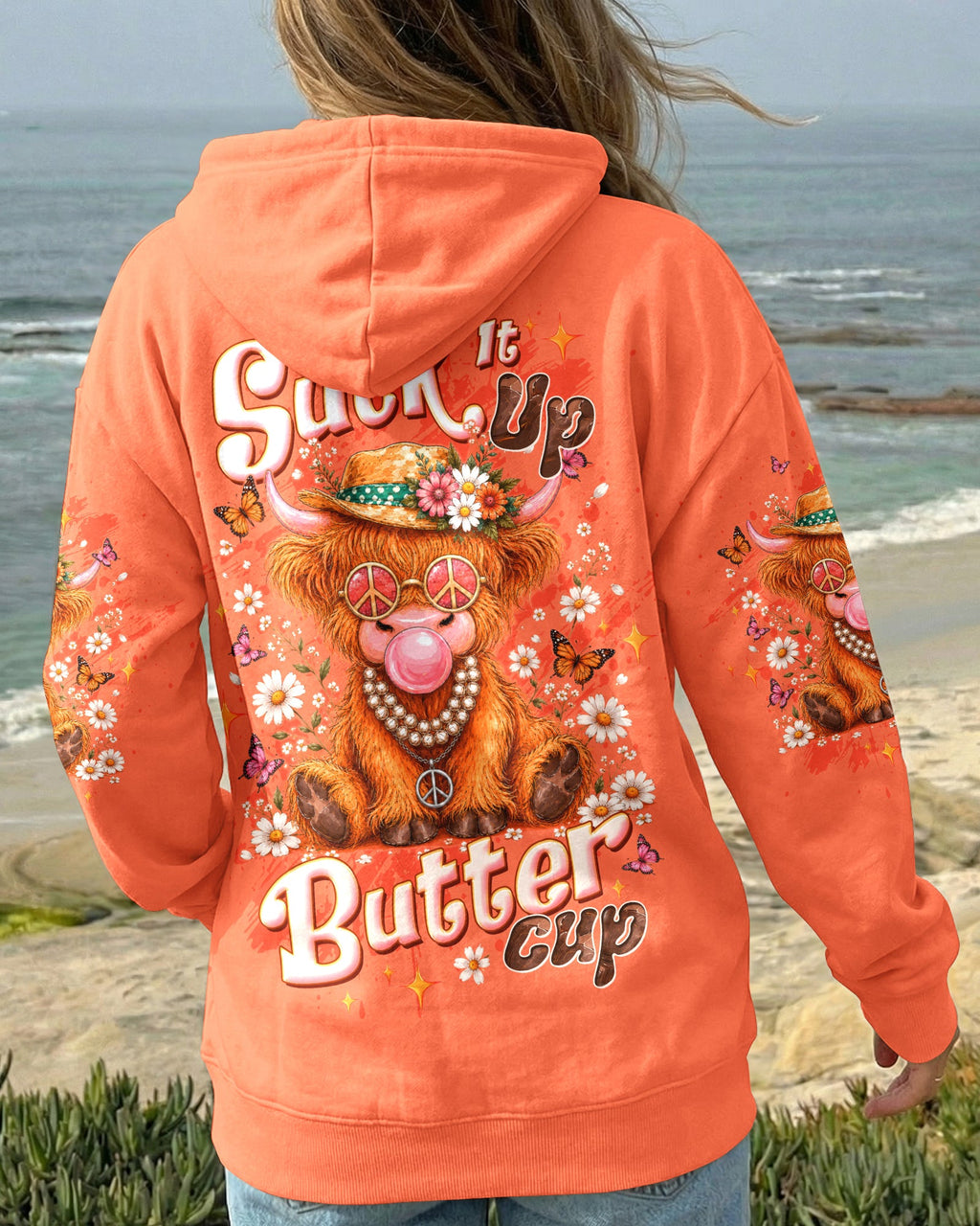 SUCK IT UP BUTTERCUP COW ALL OVER PRINT - TLTW2805261
