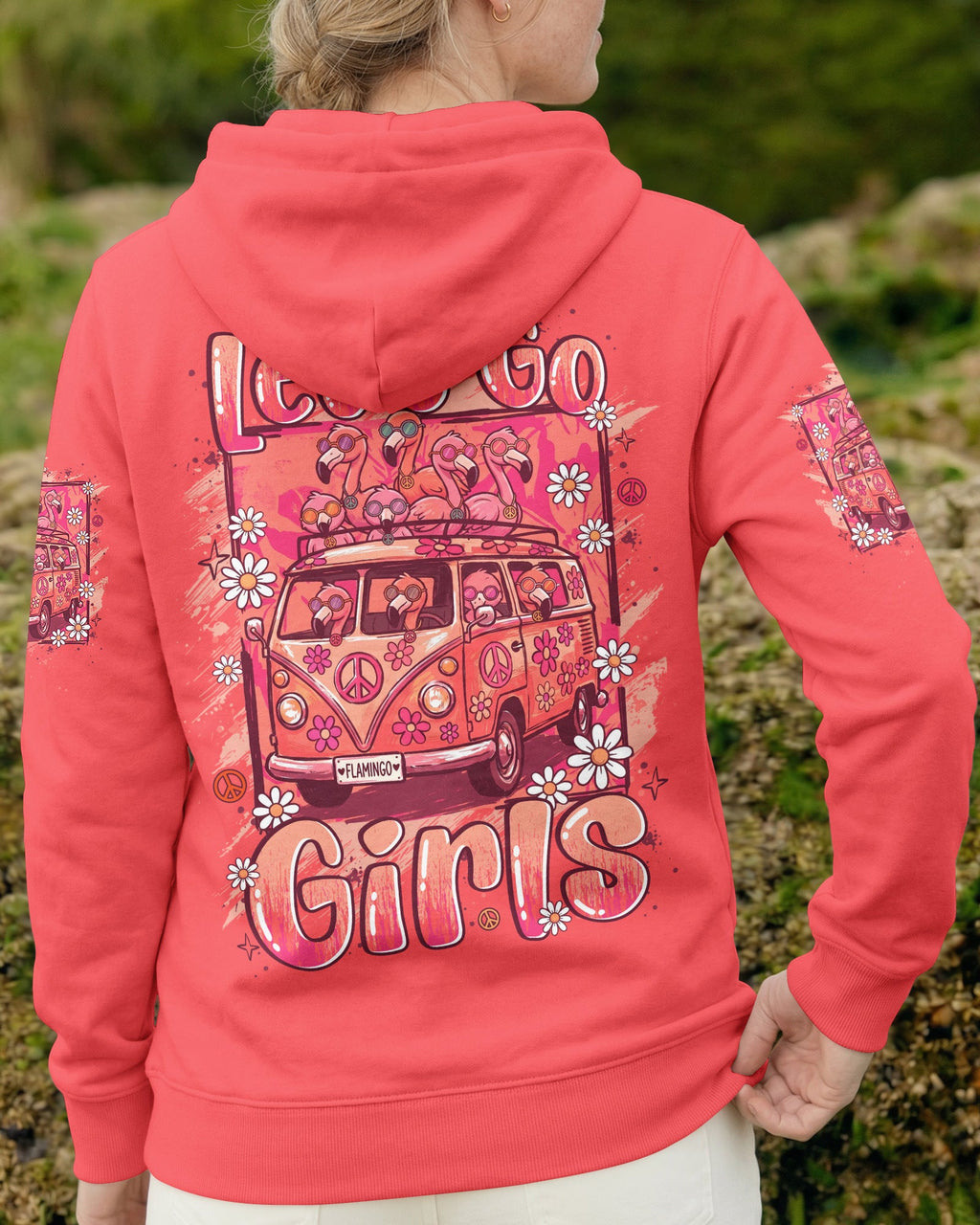 LET'S GO GIRLS FLAMINGO ALL OVER PRINT - TYLN0707263