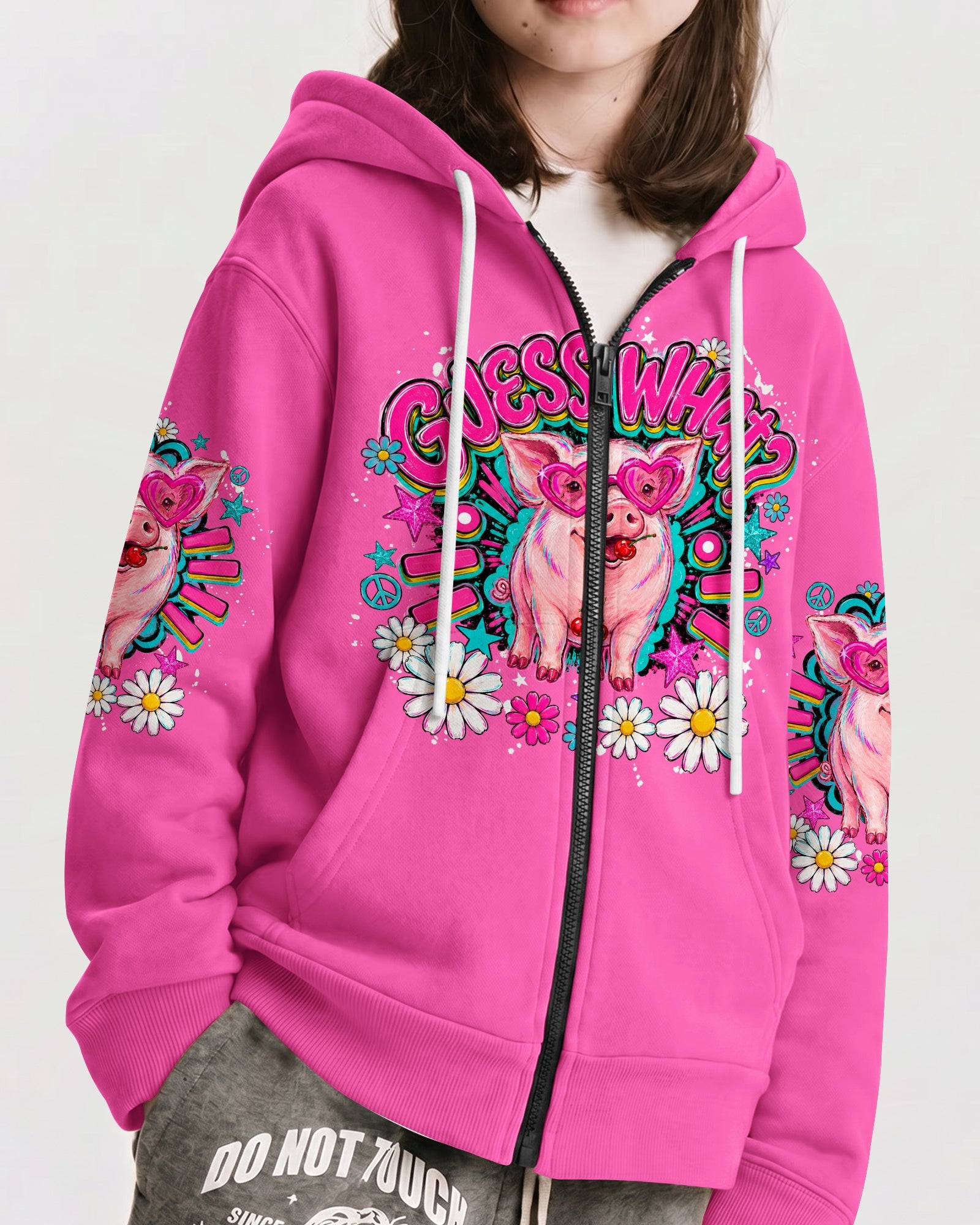 GUESS WHAT PIG KIDS ALL OVER PRINT - TLNO2205261