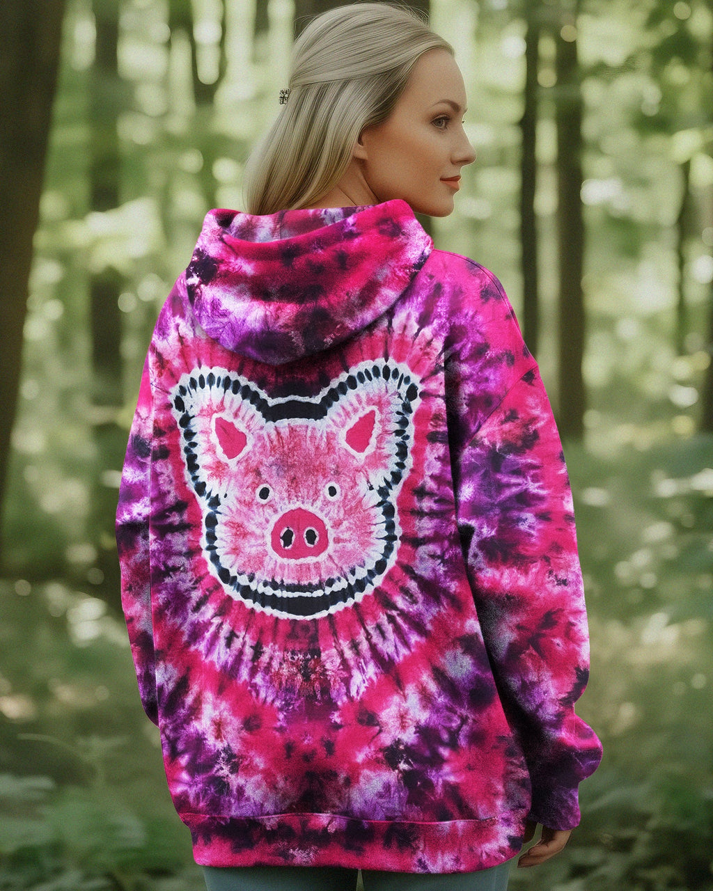 HAPPY PIG PINK ALL OVER PRINT - TLNO2911252