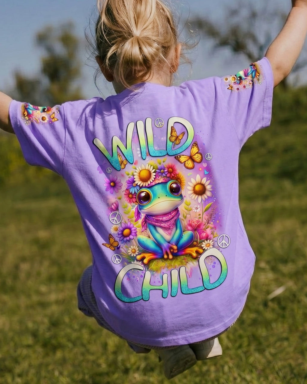 WILD CHILD FROG KIDS ALL OVER PRINT - TYTD1912233