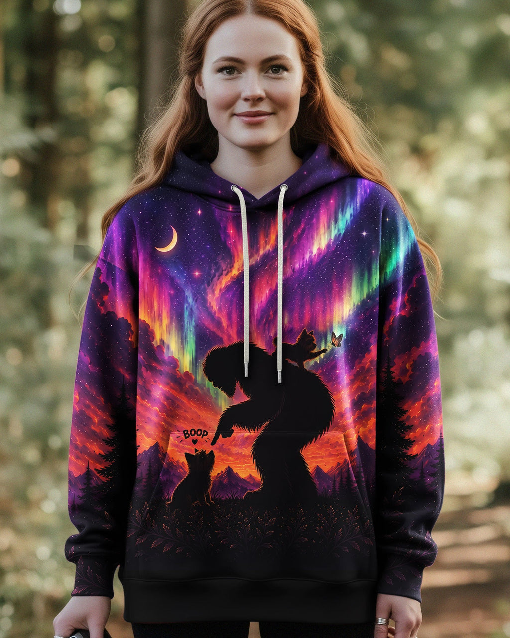 BOOP BIGFOOT YORKIE DOG AURORA ALL OVER PRINT - TLNO0807261