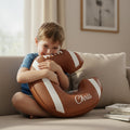 Touchdown Initial Letter Shaped Pillow - Personalized Gifts For Kids Pillow PopCulturePrints