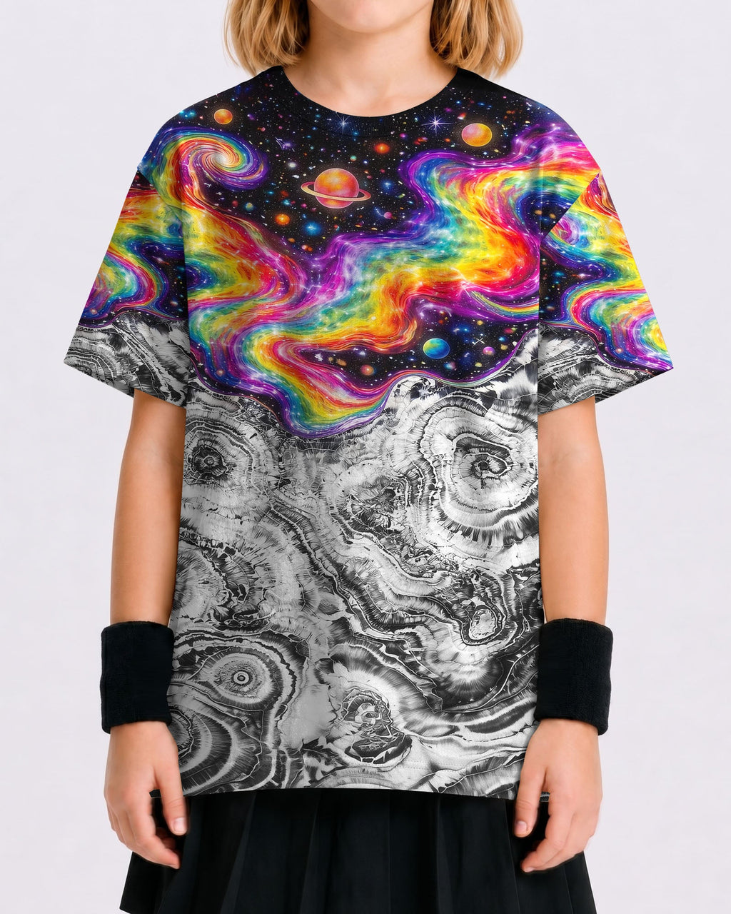 SCRATCHING CAT GALAXY KIDS ALL OVER PRINT - KMTM1006262