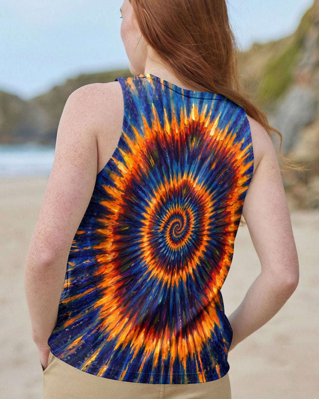 LOVE HEIFER SWIRL ALL OVER PRINT - KMTM2204261