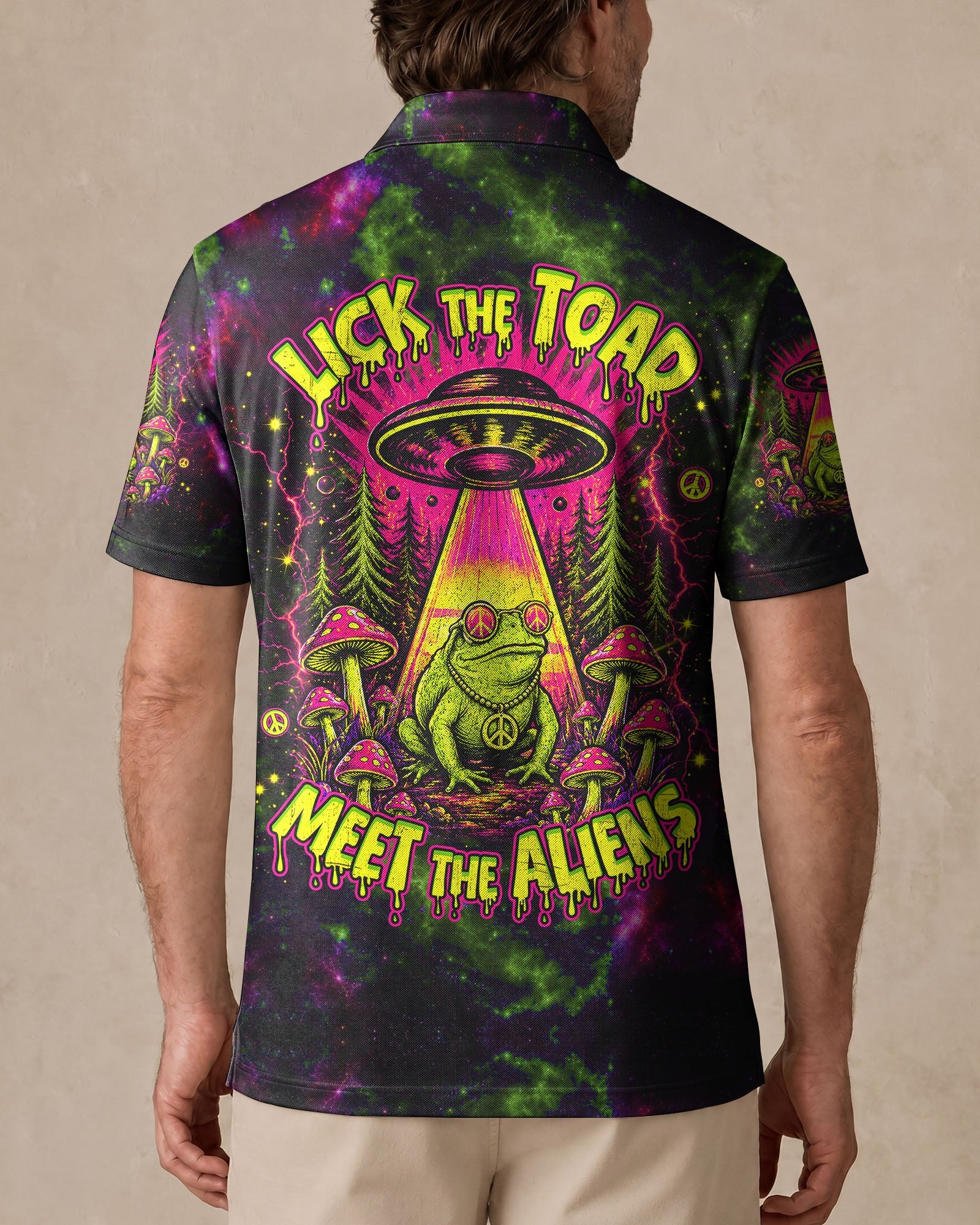LICK THE TOAD MEET THE ALIENS ALL OVER PRINT   - TLHG1906263