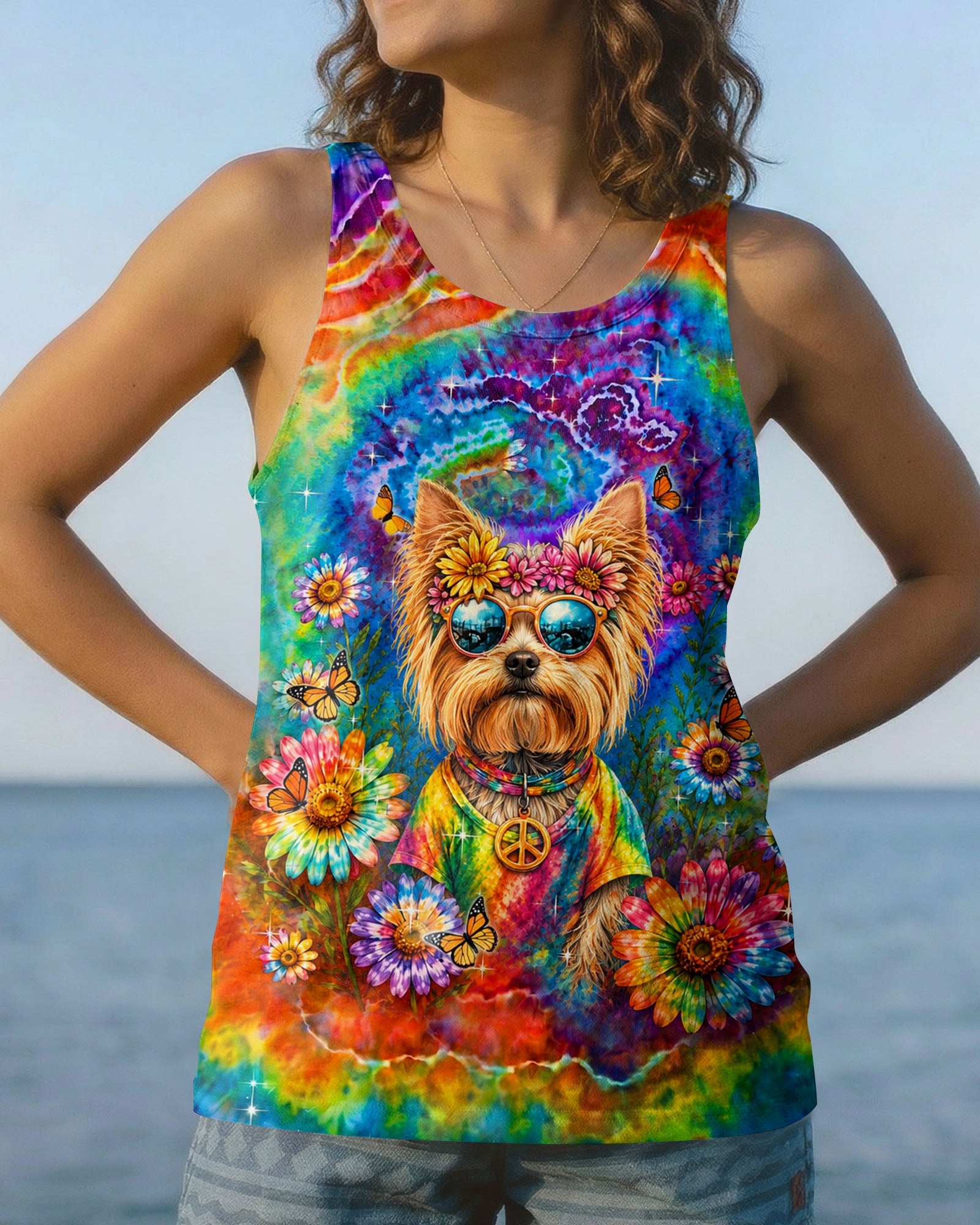 WHISPER WORDS OF WISDOM LET IT BE YORKIE DOG ALL OVER PRINT - TLHN2705264