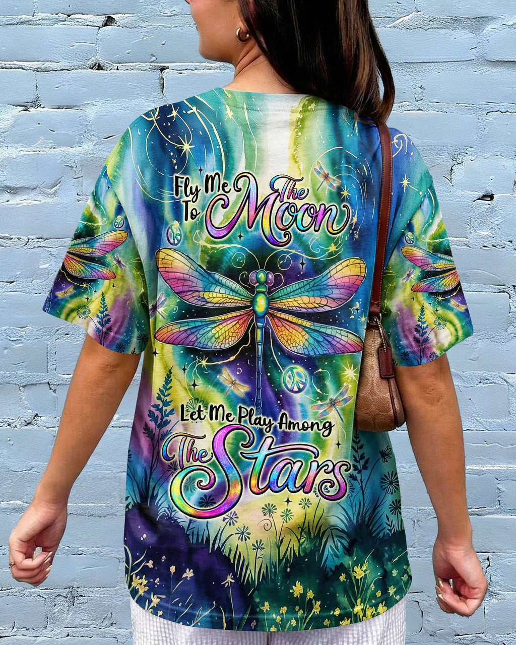 FLY ME TO THE MOON DRAGONFLY ALL OVER PRINT  - TLNT1004263