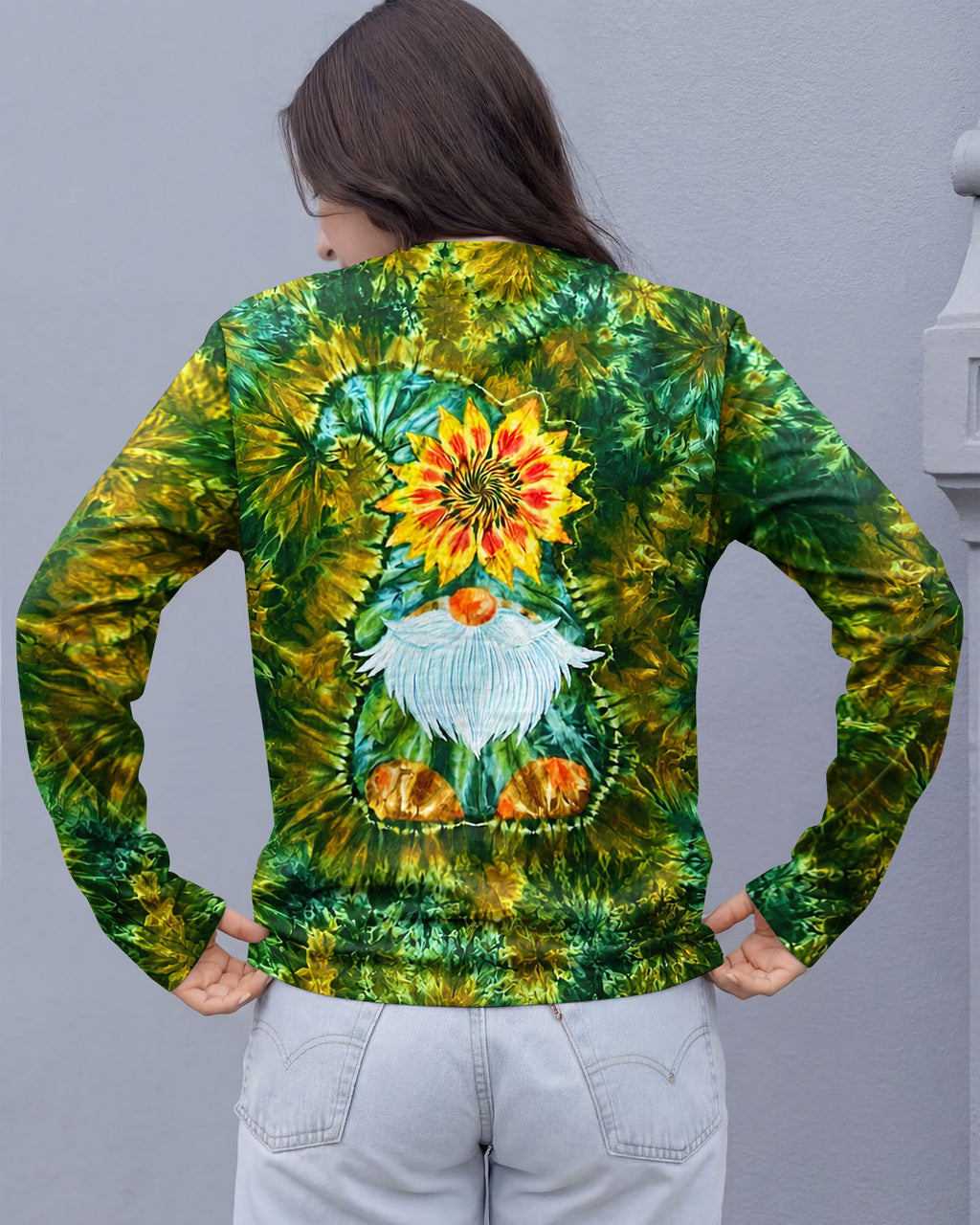 SUNFLOWER GNOME BURST ALL OVER PRINT - TLNT1505264