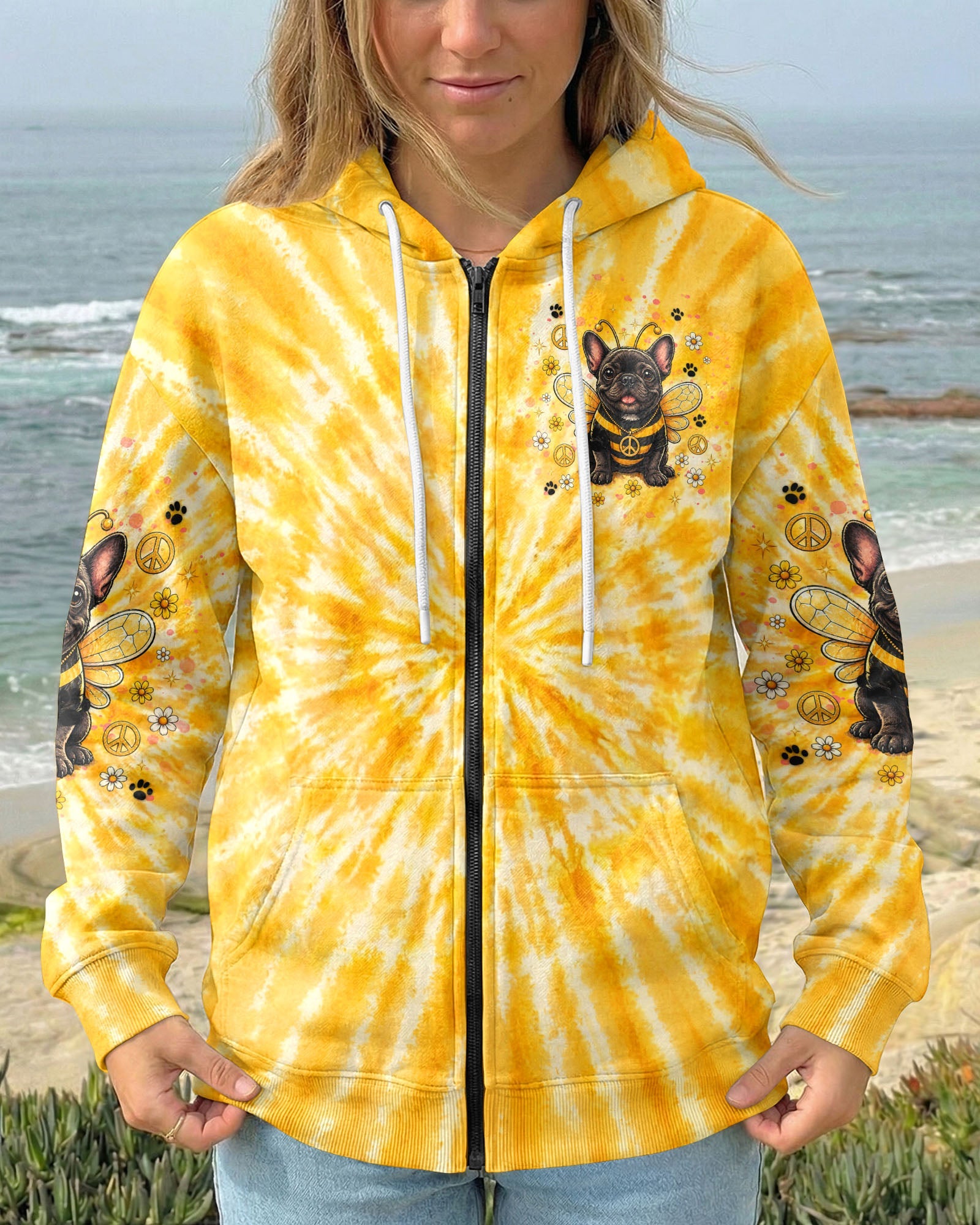 WHISPER WORDS OF WISDOM LET IT BEE FRENCH BULLDOG  ALL OVER PRINT  - TLNT2804262