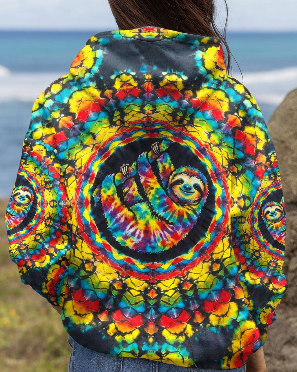 COLORFUL SLOTH ALL OVER PRINT - TYLN0704263