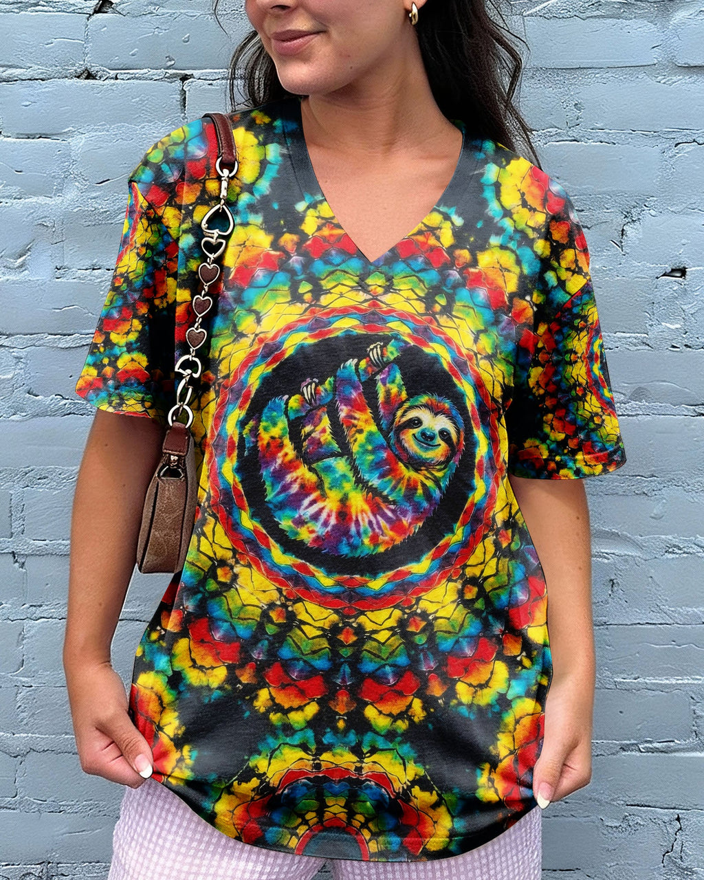 COLORFUL SLOTH ALL OVER PRINT - TYLN0704263