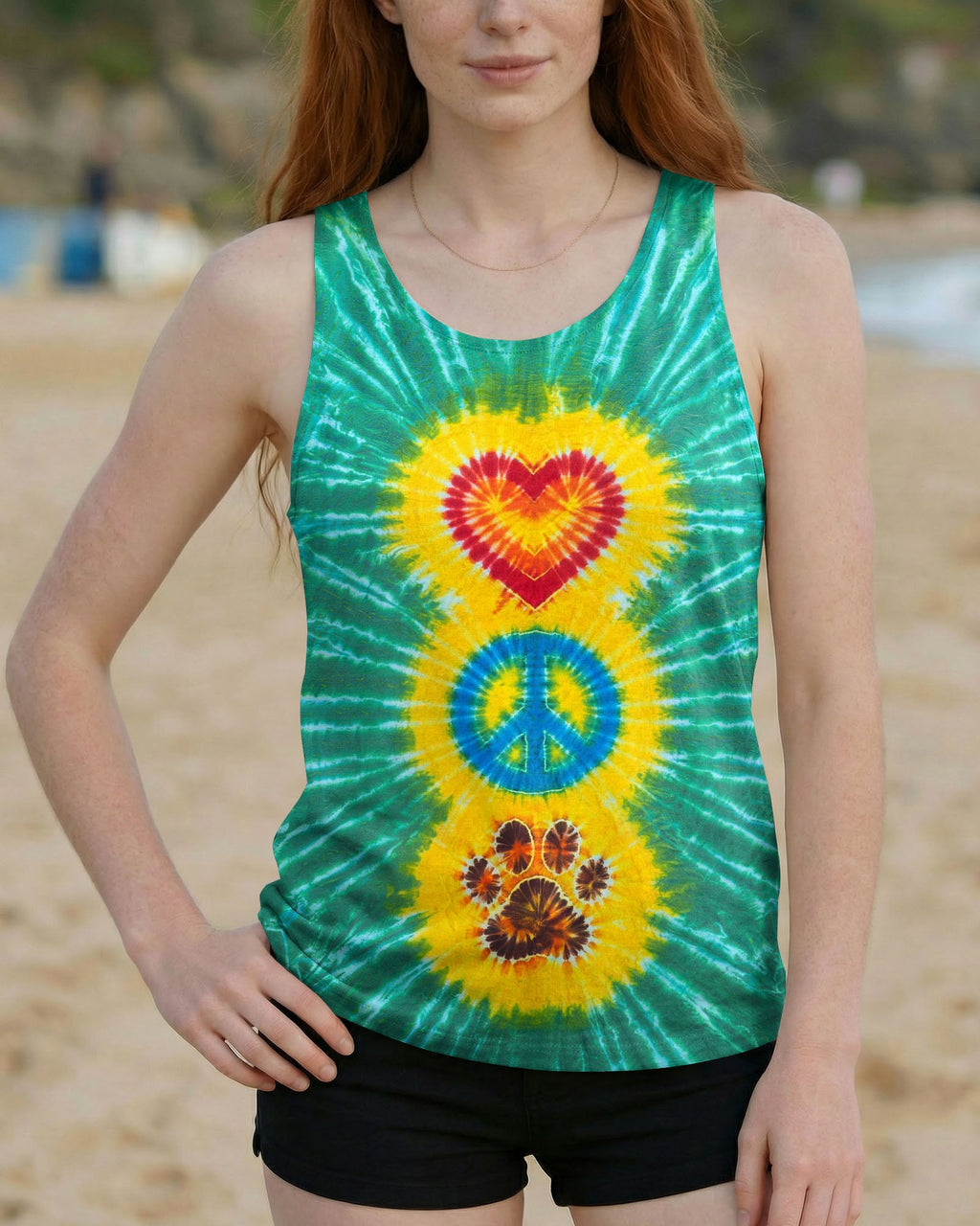 PEACE LOVE PAW ALL OVER PRINT - TYLN2204261
