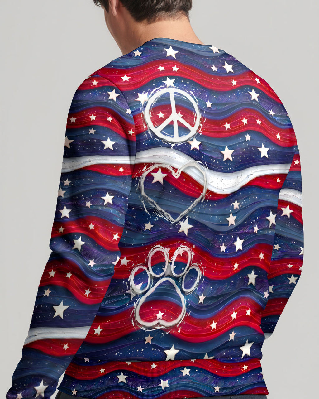 PEACE LOVE PAW ALL OVER PRINT - TYPQ2905261