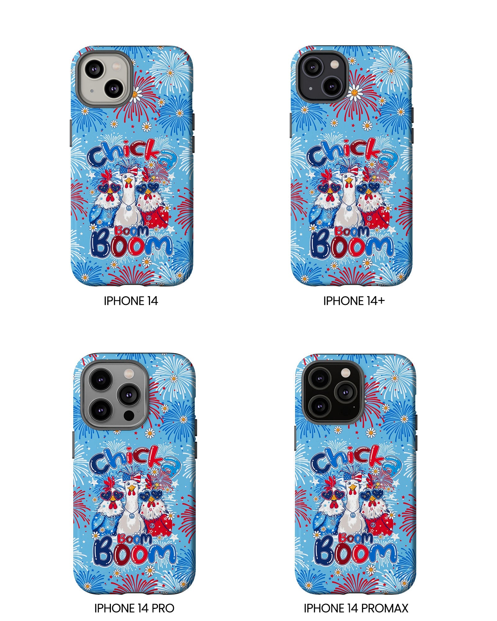 CHICKA BOOM BOOM HIPPIE CHICKEN PHONE CASE - TY0406261