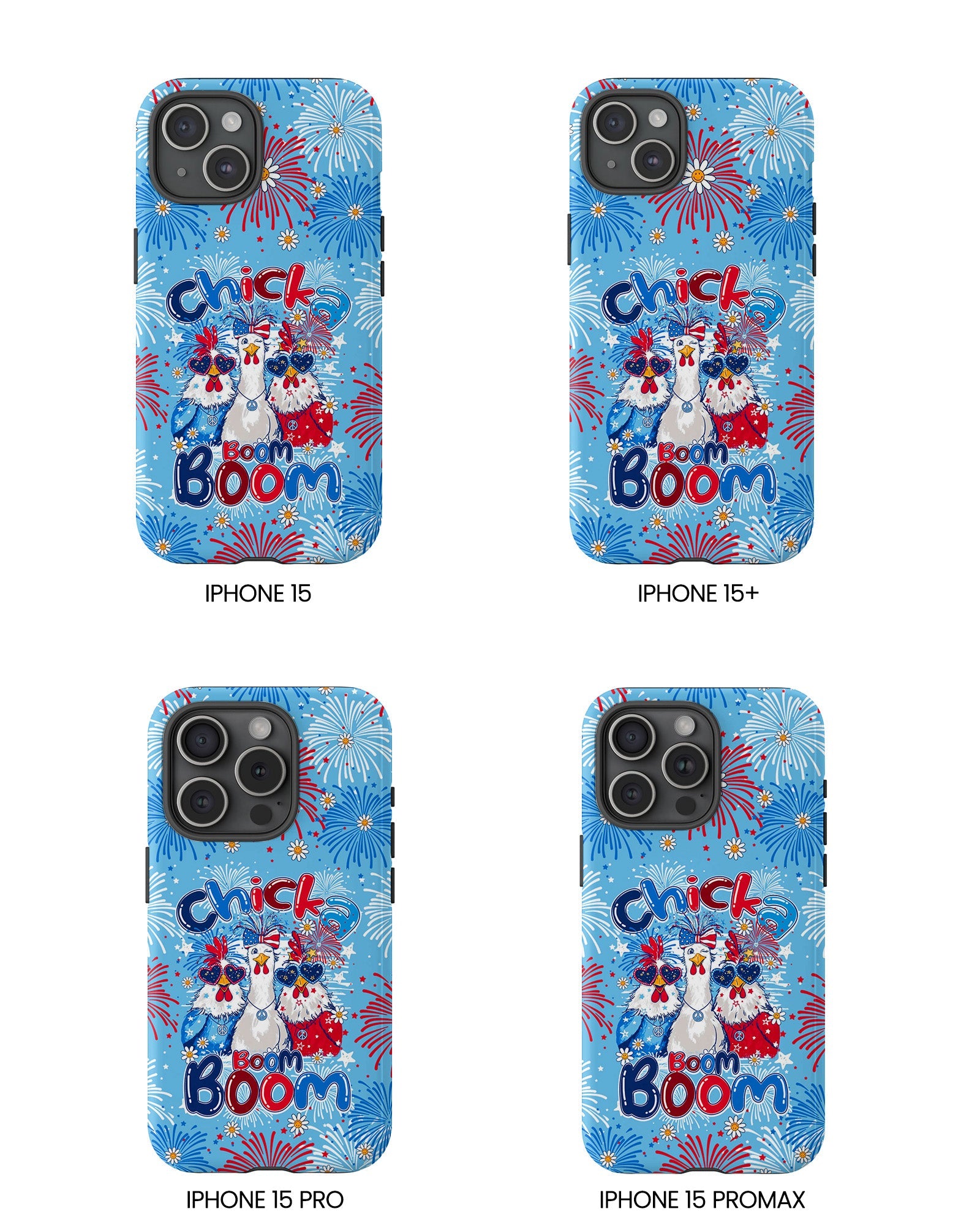 CHICKA BOOM BOOM HIPPIE CHICKEN PHONE CASE - TY0406261