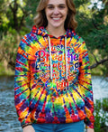 JUST BREATHE DRAGONFLY  COLORFUL  SWIRL ALL OVER PRINT - TLHG0904261