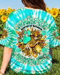 WHISPER WORDS OF WISDOM LET IT BE SUNFLOWER PAW ALL OVER PRINT - TY3005261