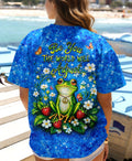 BE YOU THE WORLD WILL ADJUST FROG ALL OVER PRINT - TLHG0805264
