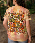 I WAS SIMPLY BORN TO DILLY DALLY FROG ALL OVER PRINT  - TLHG2804261