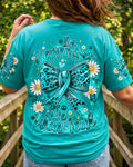 IN SEPTEMBER WE WEAR TEAL OVARIAN CANCER AWARENESS ALL OVER PRINT - TYQY1407262