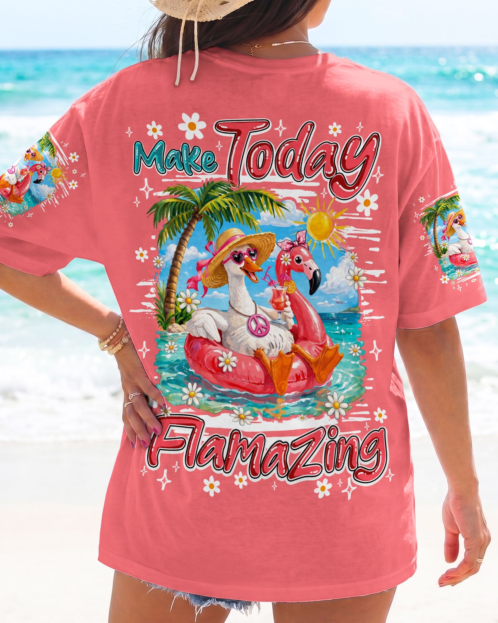 MAKE TODAY FLAMAZING GOOSE ALL OVER PRINT - TY2204262