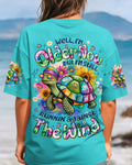 RUNNING AGAINST THE WIND TURTLE ALL OVER PRINT - TYQY2505263