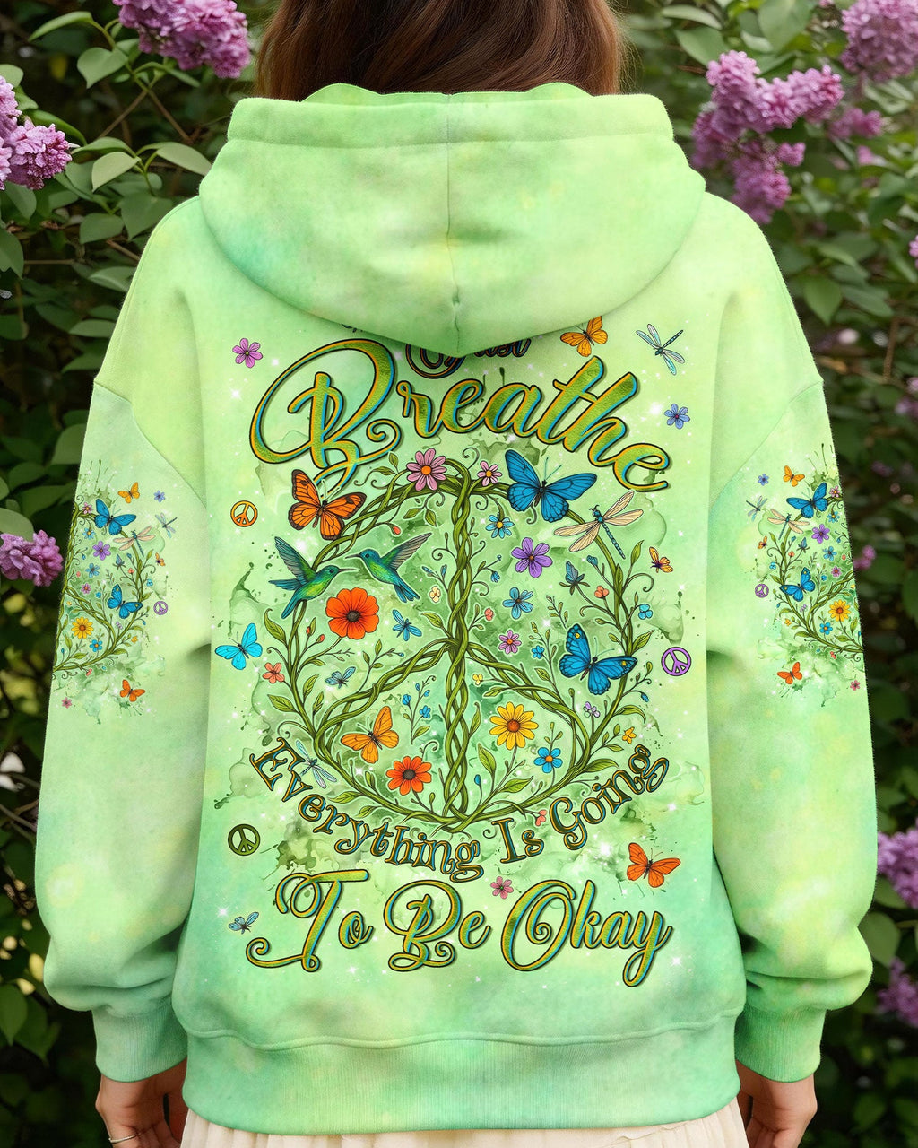 JUST BREATHE PEACE ALL OVER PRINT - TYLN1004263