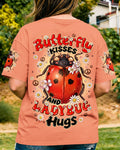 BUTTERFLY KISSES AND LADYBUG HUGS ALL OVER PRINT - TYQY0705262