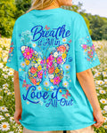 BREATHE IT ALL IN BUTTERFLY ALL OVER PRINT - TYQY1906261