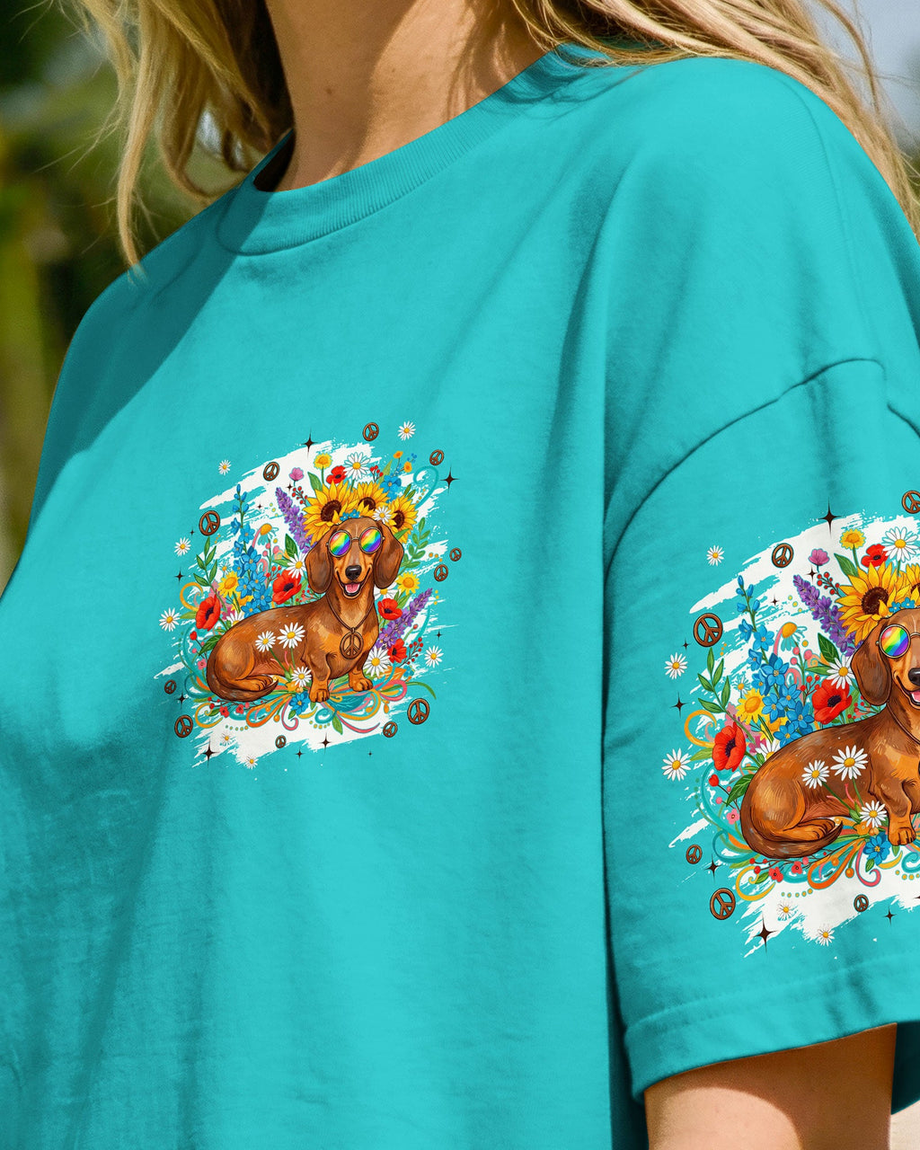 WHISPER WORDS OF WISDOM LET IT BE DACHSHUND DOG ALL OVER PRINT - TYQY0405262