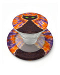BLACK CAT PURPLE & ORANGE MAGSAFE PHONE GRIP - TLHN2404264