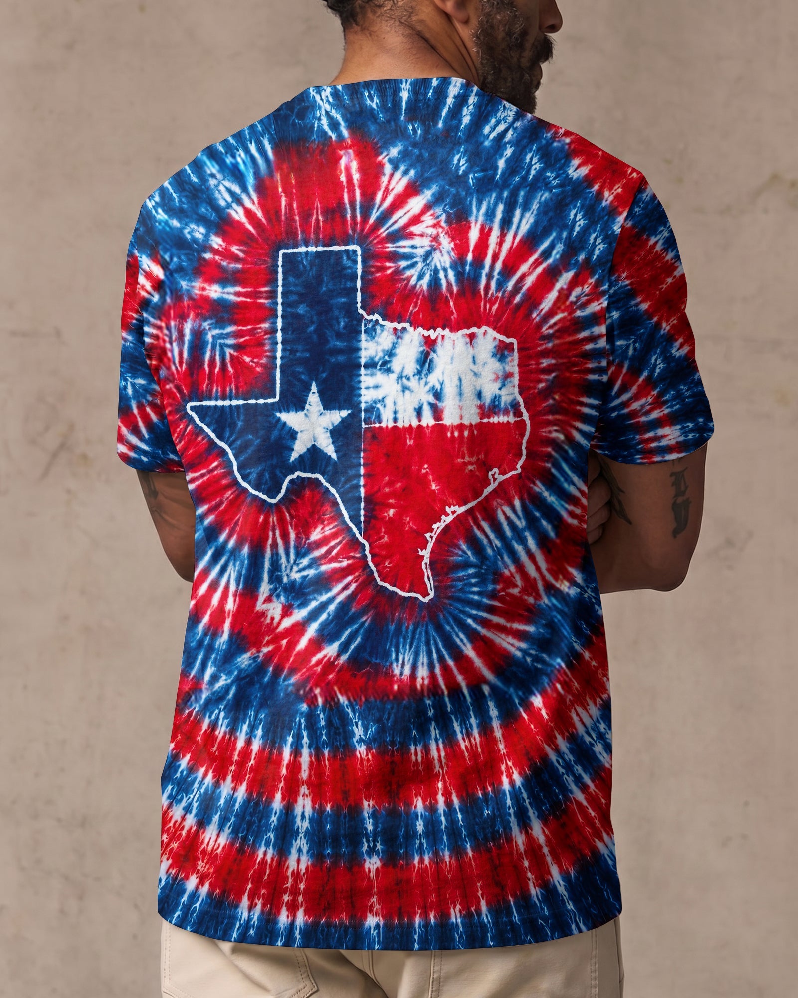 PAW PRINT TEXAS MAP SWIRL ALL OVER PRINT - TLNT1206262